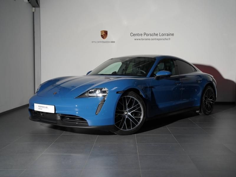 Porsche Taycan Bleu Neptune métallisé neuf