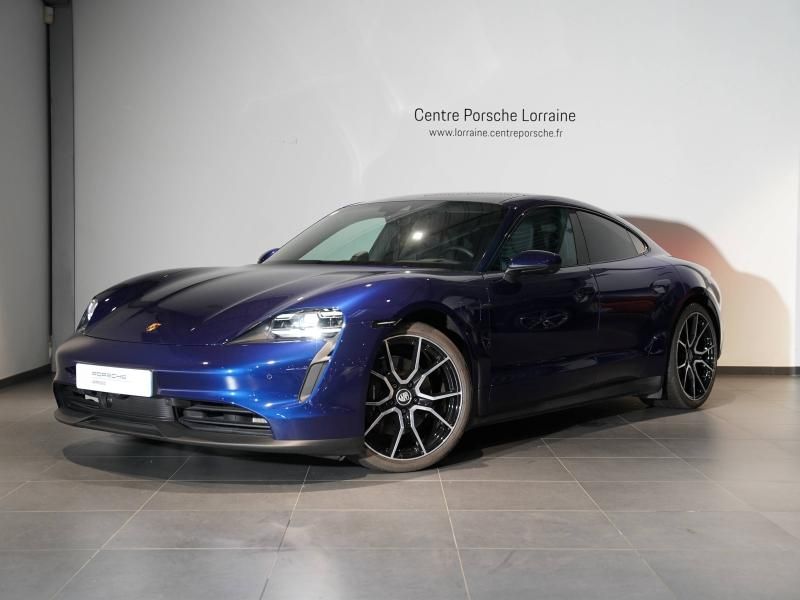 Porsche Taycan Bleu Gentiane métallisé neuf