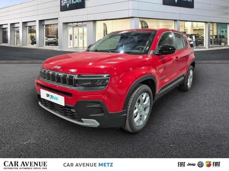 Jeep Avenger Rouge d'occasion