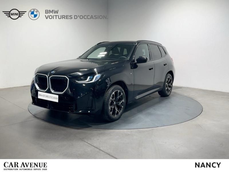 BMW X3 Saphirschwarz métallisé neuf
