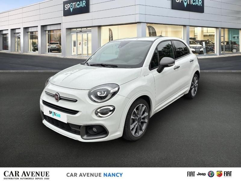Fiat 500X Blanc Gelato pastel d'occasion