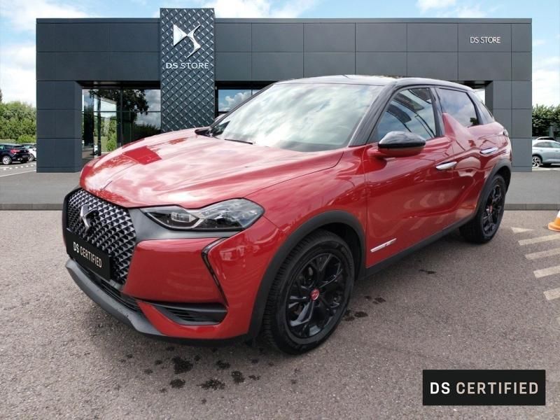 DS DS 3 Crossback Rouge Rubi (M) - Toit Noir Perla Nera d'occasion