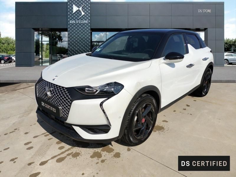 DS DS 3 Crossback Blanc Perle Nacré - Toit Noir Perla N. d'occasion