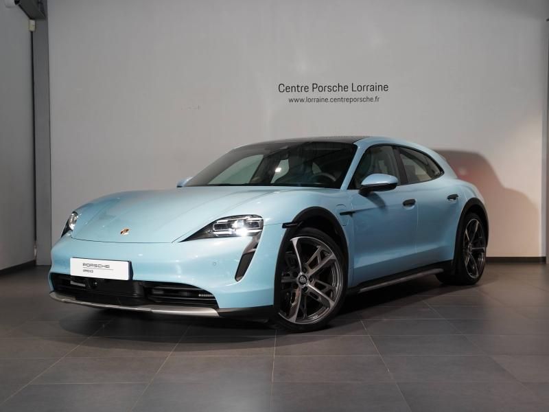 Porsche Taycan Cross Turismo Bleu Glacé métallisé d'occasion