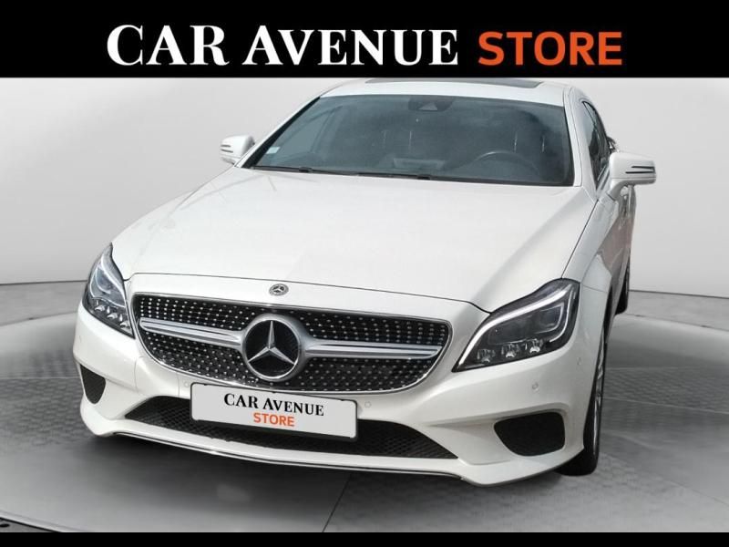 Mercedes Benz CLS Shooting Brake Blanc diamant brillant designo d'occasion