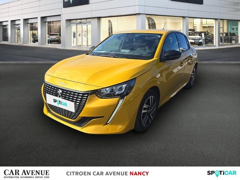 Peugeot 208 Jaune d'occasion
