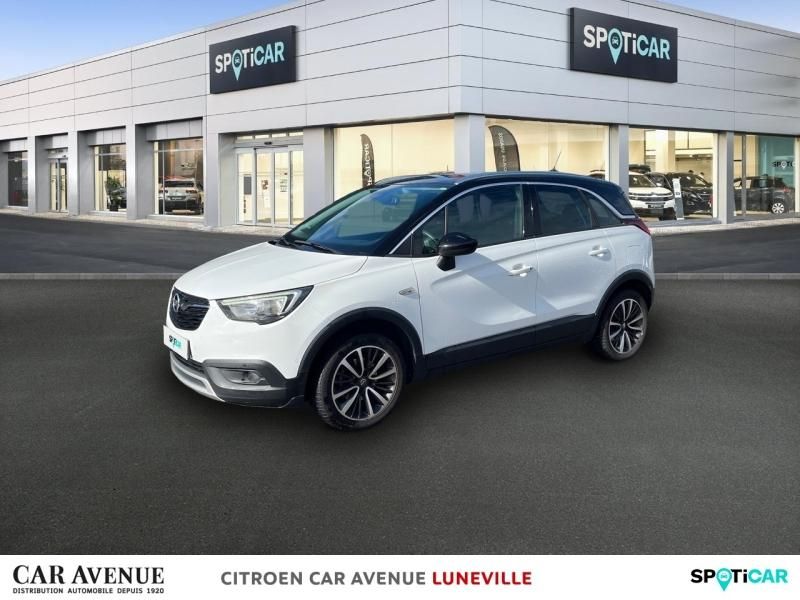 Opel Crossland X Blanc Glacier/Toit Noir Profond d'occasion
