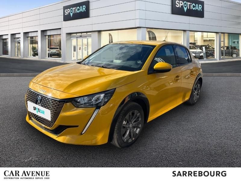 Peugeot 208 Jaune d'occasion