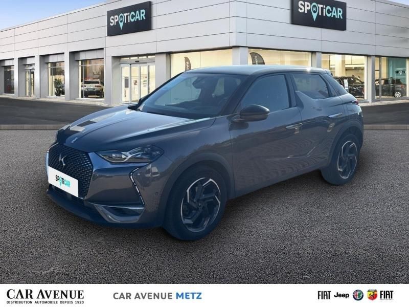 DS DS 3 Crossback Gris Platinium - Toit Noir Perla Nera d'occasion
