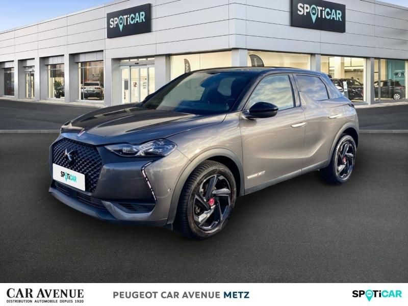 DS DS 3 Crossback Gris Platinium - Toit Noir Perla Nera d'occasion