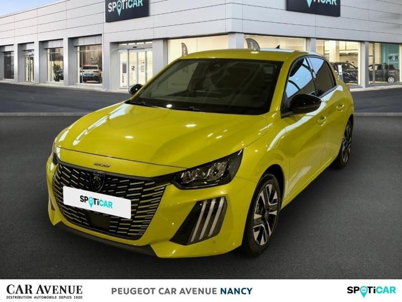 Peugeot 208 Jaune d'occasion
