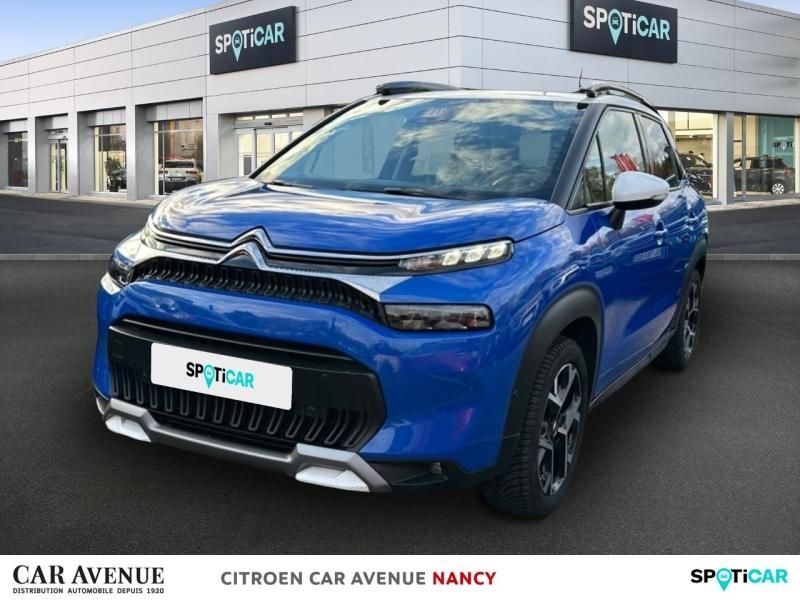 Citroën C3 Aircross Voltaic Blue (M) - Blanc Opale d'occasion