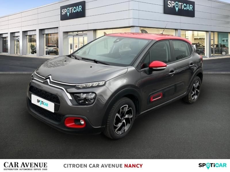 Citroën C3 Gris Platinium (M) - Rouge Aden d'occasion