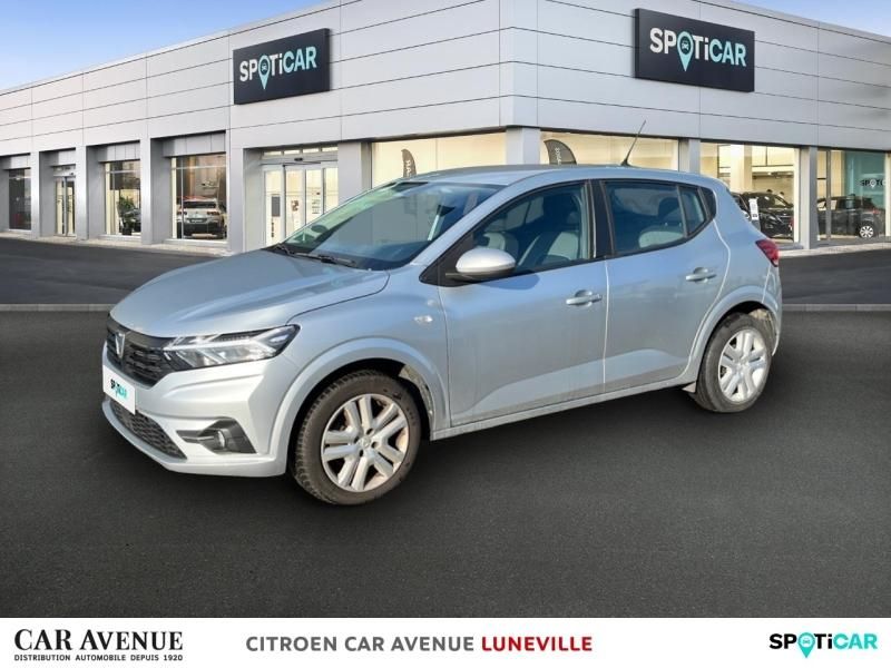 Dacia Sandero Gris Comète métallisé d'occasion