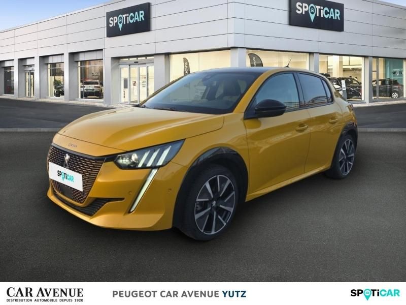 Peugeot 208 Jaune d'occasion