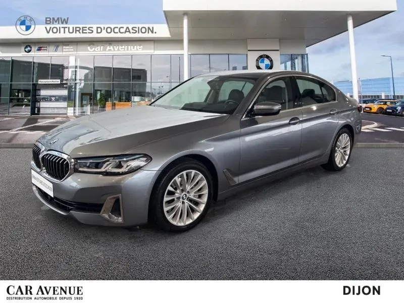 BMW Série 5 Bluestone métallisé d'occasion