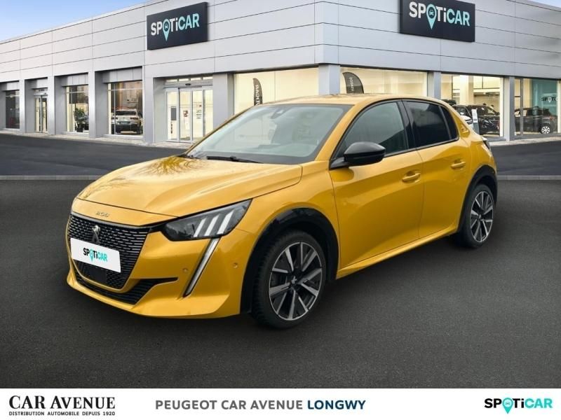 Peugeot 208 Jaune d'occasion