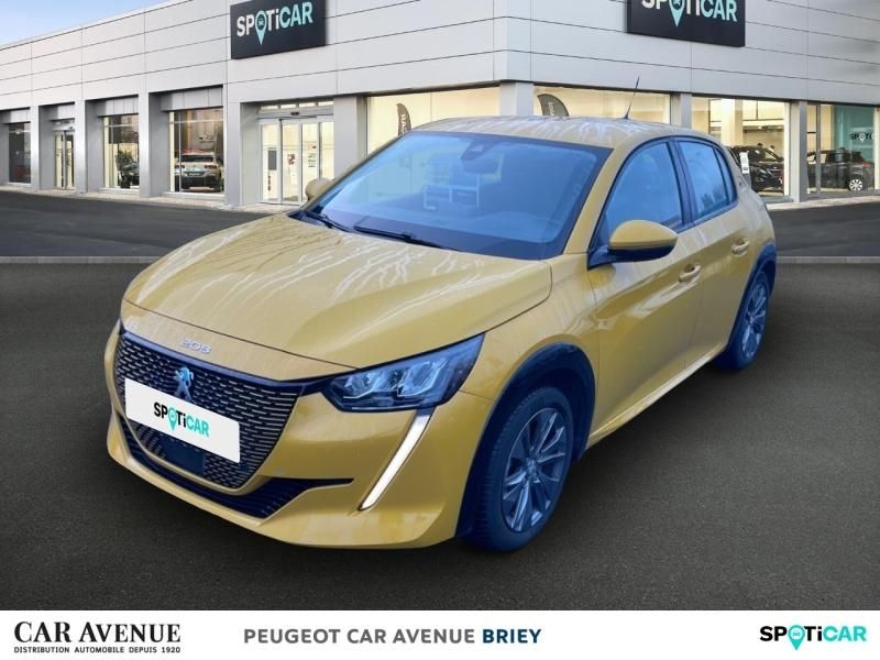 Peugeot 208 Jaune Faro d'occasion