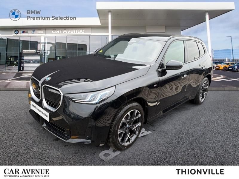 BMW X3 Saphirschwarz métallisé d'occasion