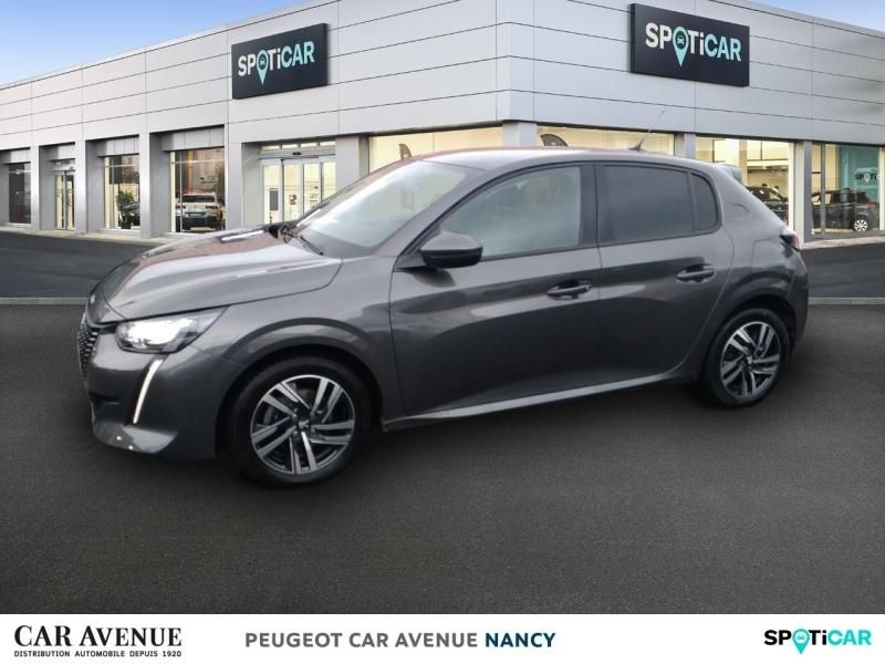 Peugeot 208 Gris Platinium (M) d'occasion