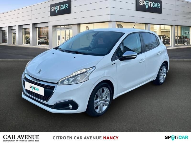 Peugeot 208 Blanc Banquise d'occasion
