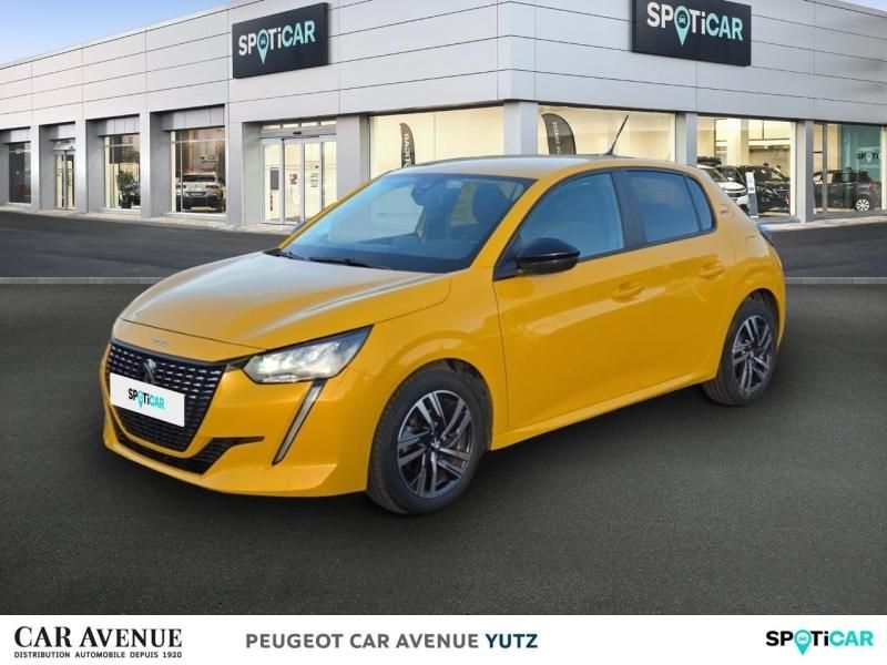 Peugeot 208 Jaune d'occasion