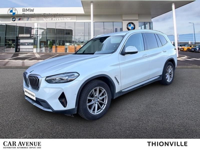 BMW X3 Mineralweiss métallisé d'occasion