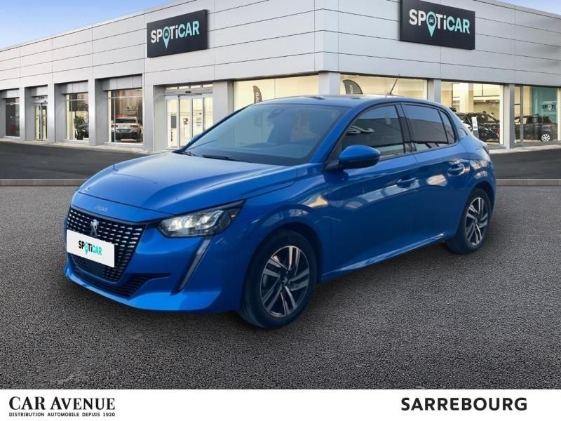 Peugeot 208 Bleu Vertigo (V) d'occasion