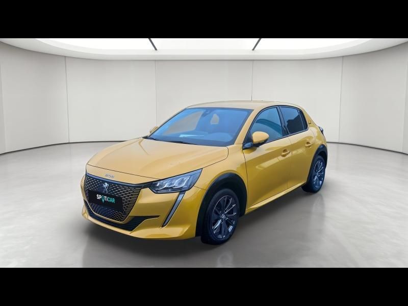 Peugeot 208 Jaune d'occasion