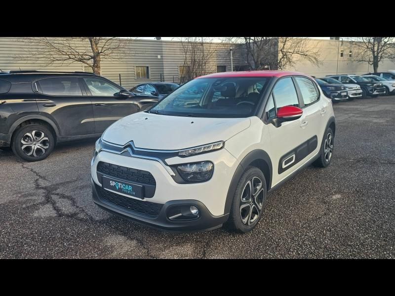 Citroën C3 Blanc Banquise (O) - Rouge Aden d'occasion