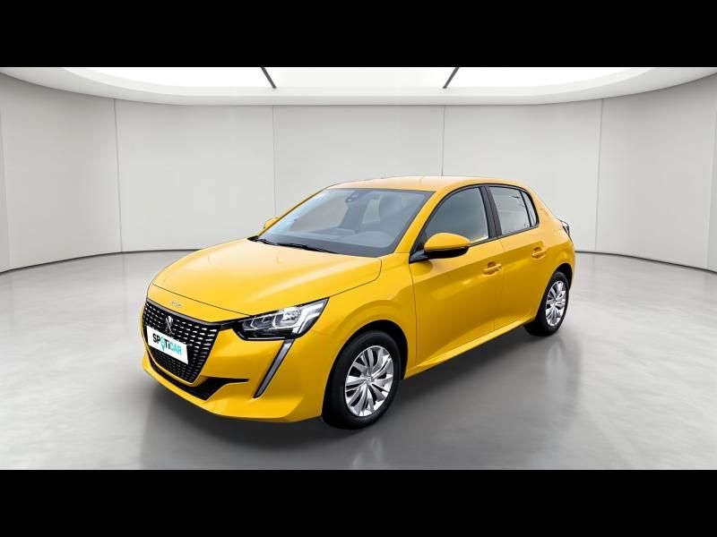 Peugeot 208 Jaune d'occasion