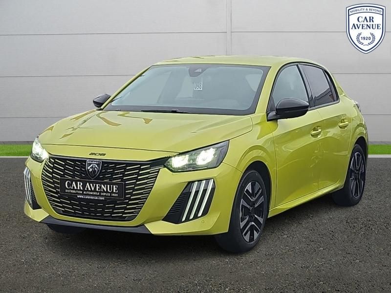 Peugeot 208 Jaune d'occasion