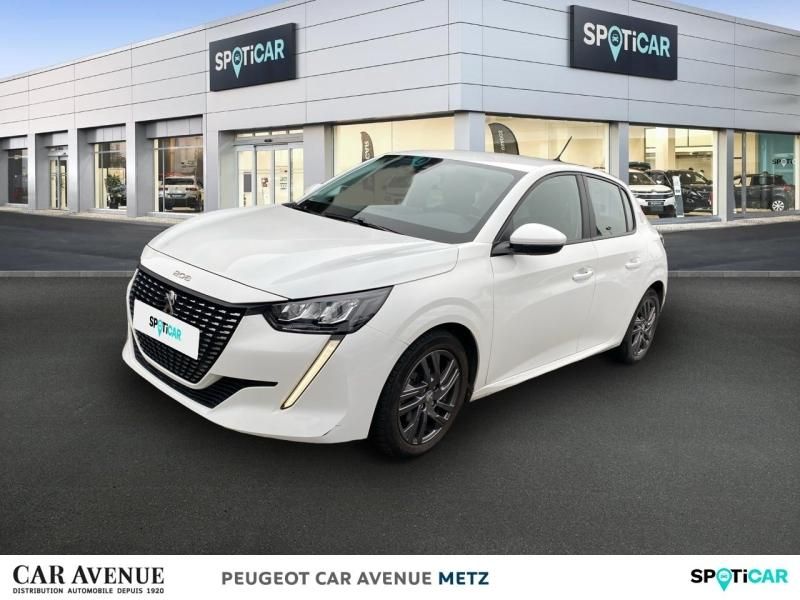 Peugeot 208 Blanc Banquise (O) d'occasion