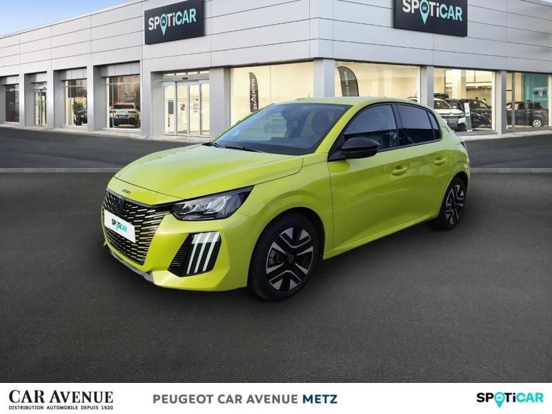 Peugeot 208 Jaune d'occasion