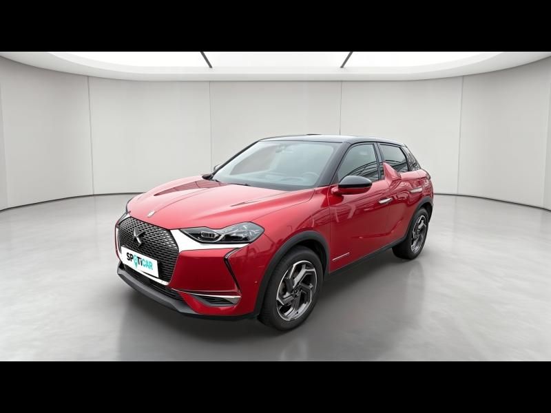 DS DS 3 Crossback Rouge Rubi (M) - Toit Noir Onyx d'occasion