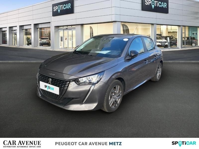 Peugeot 208 Gris Platinium (M) d'occasion