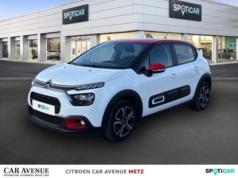 Citroën C3 Blanc Banquise (O) - Rouge Aden d'occasion