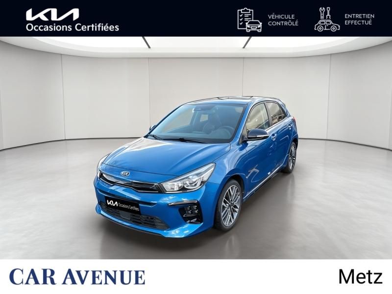 Kia Rio Bleu Azur métallisé d'occasion
