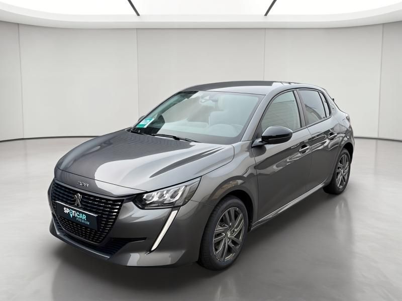 Peugeot 208 Gris Platinium (M) d'occasion