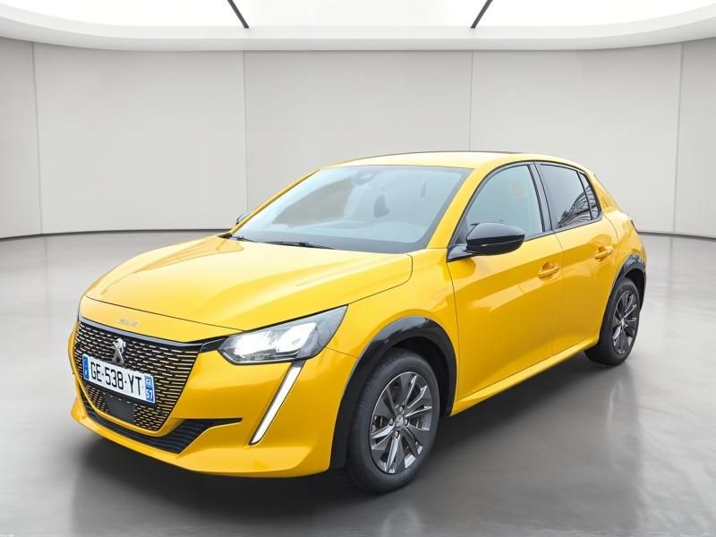 Peugeot 208 Jaune d'occasion