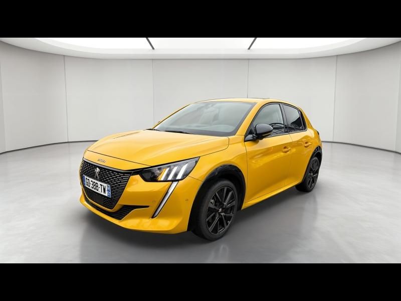 Peugeot 208 Jaune d'occasion