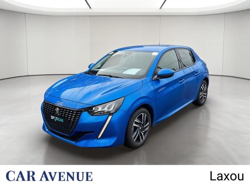 Peugeot 208 Bleu Vertigo (V) d'occasion