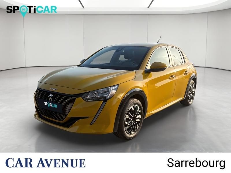 Peugeot 208 Jaune d'occasion