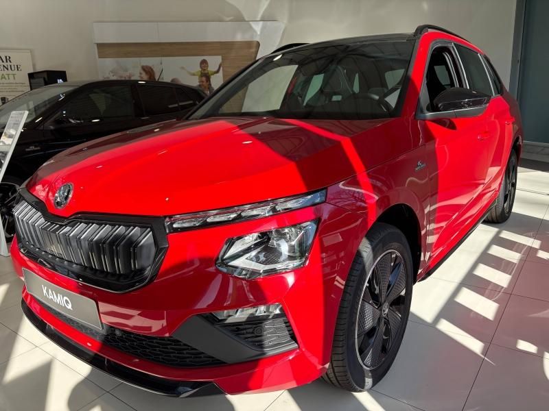Skoda Kamiq Rouge Velvet métallisé premium neuf