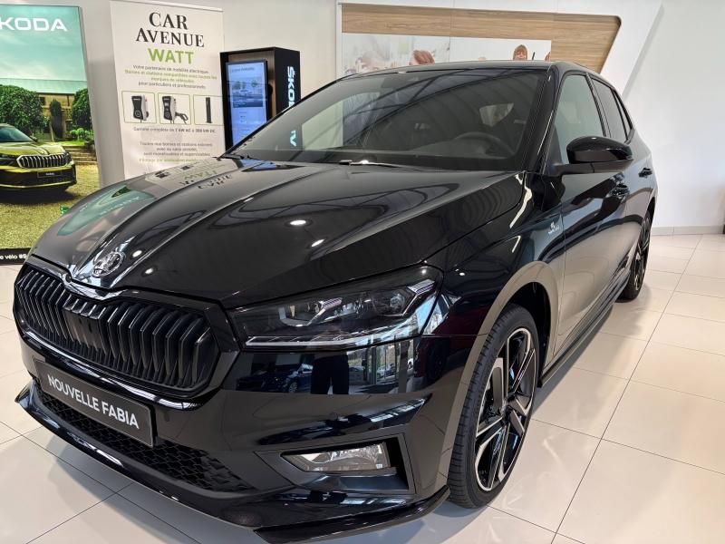 Skoda Fabia Noir Magic nacré neuf