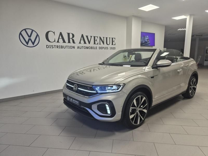 Volkswagen T-Roc Cabriolet Gris Ivoire métallisée, capote noire neuf
