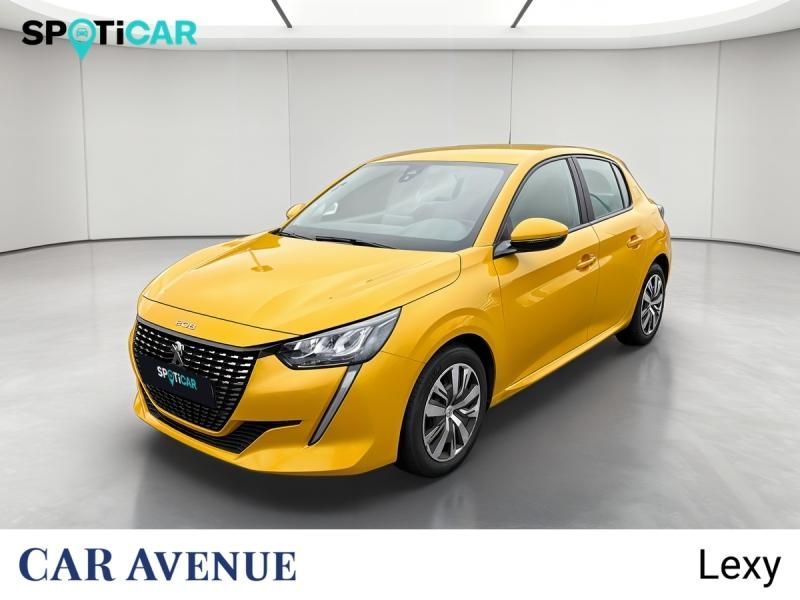Peugeot 208 Jaune Faro d'occasion