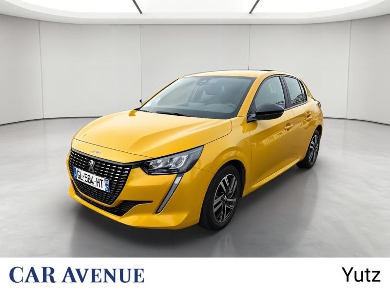 Peugeot 208 Jaune d'occasion