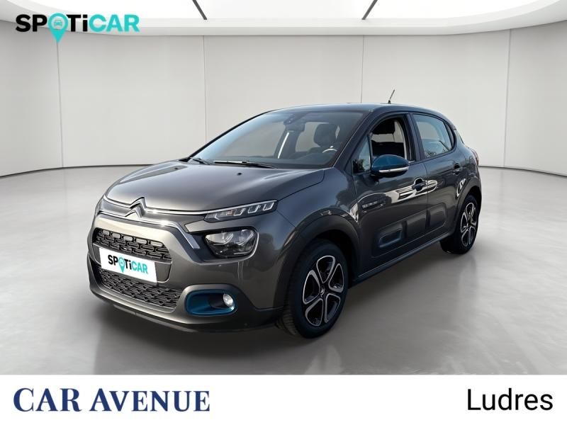 Citroën C3 Gris Platinium (M) - Bleu Emeraude d'occasion