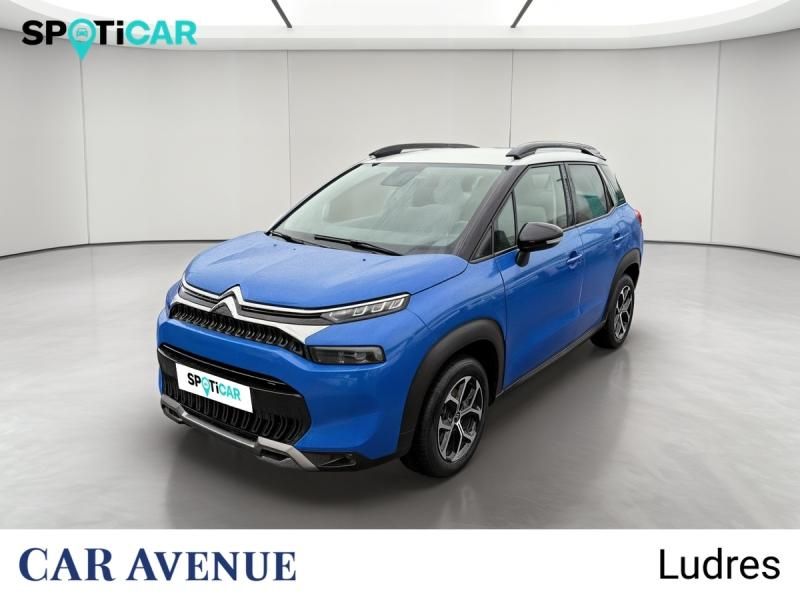 Citroën C3 Aircross Voltaic Blue (M) - Blanc Opale d'occasion